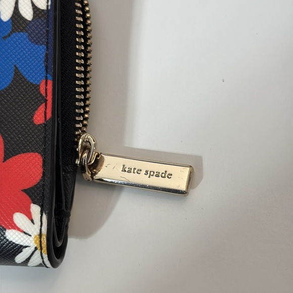 KATE SPADE Black floral Women's Wallet - Picture 7 of 9